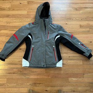 Killtec Level 3 womens ski/snow jacket, size 6, charcoal gray